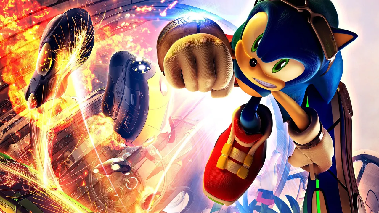 Backdrop artwork for Sonic Riders: Zero Gravity