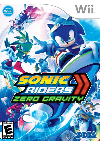 Sonic Riders: Zero Gravity box art