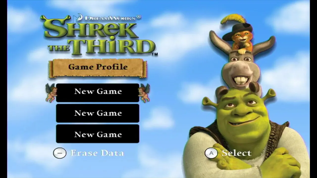 Shrek the Third screenshot