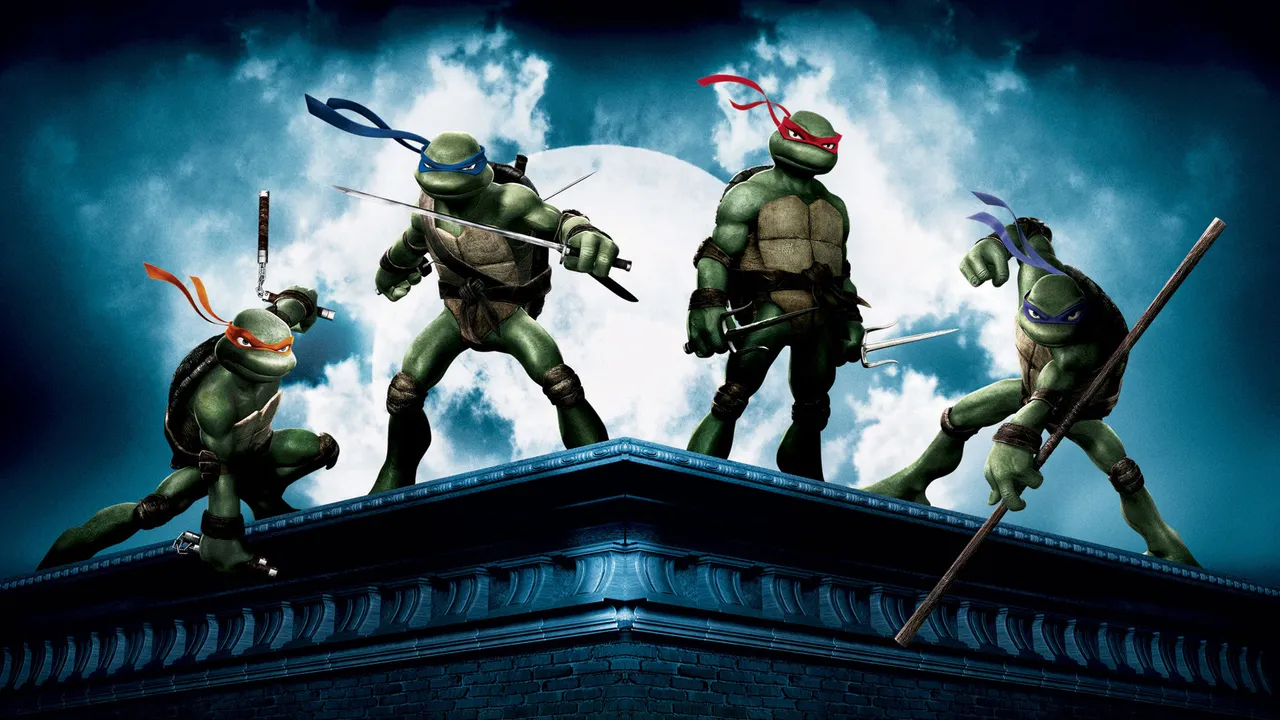 Backdrop artwork for TMNT