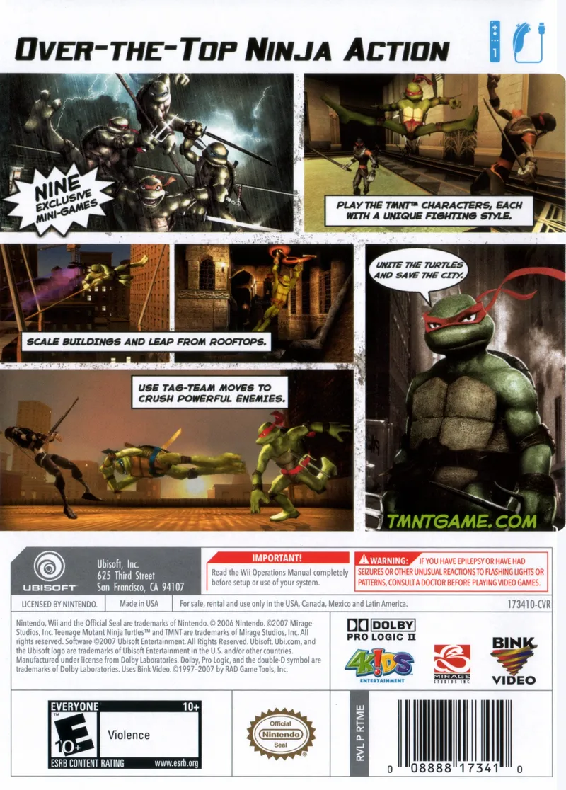 TMNT box back