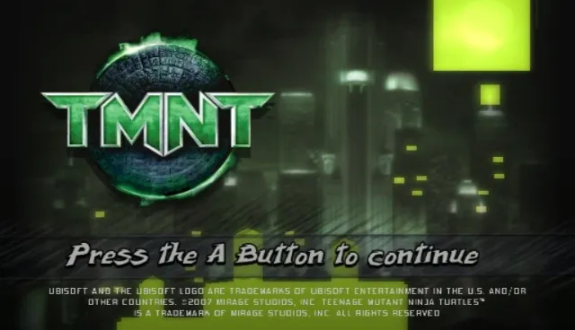 TMNT screenshot