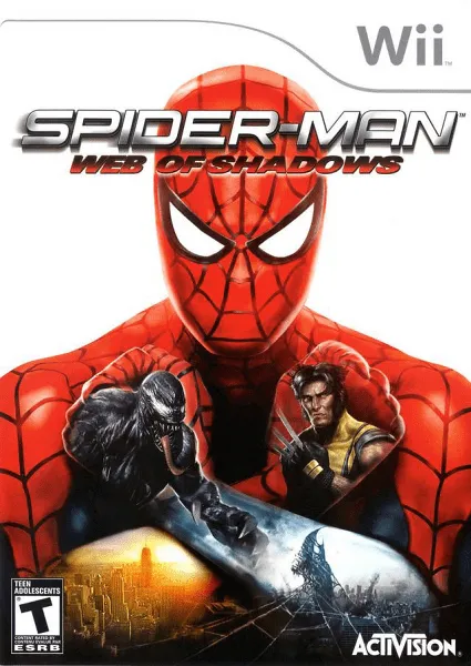 Spider-Man: Web of Shadows box art