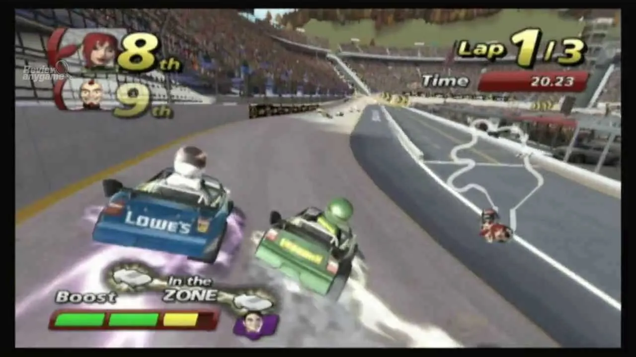 Backdrop artwork for NASCAR: Kart Racing