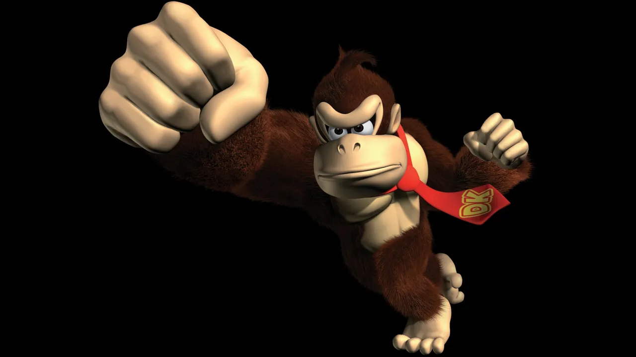 Backdrop artwork for Donkey Kong: Jungle Beat