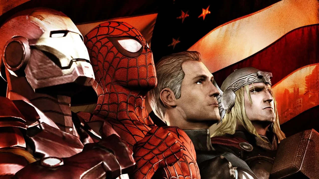 Backdrop artwork for Marvel: Ultimate Alliance 2