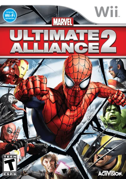 Marvel: Ultimate Alliance 2 box art