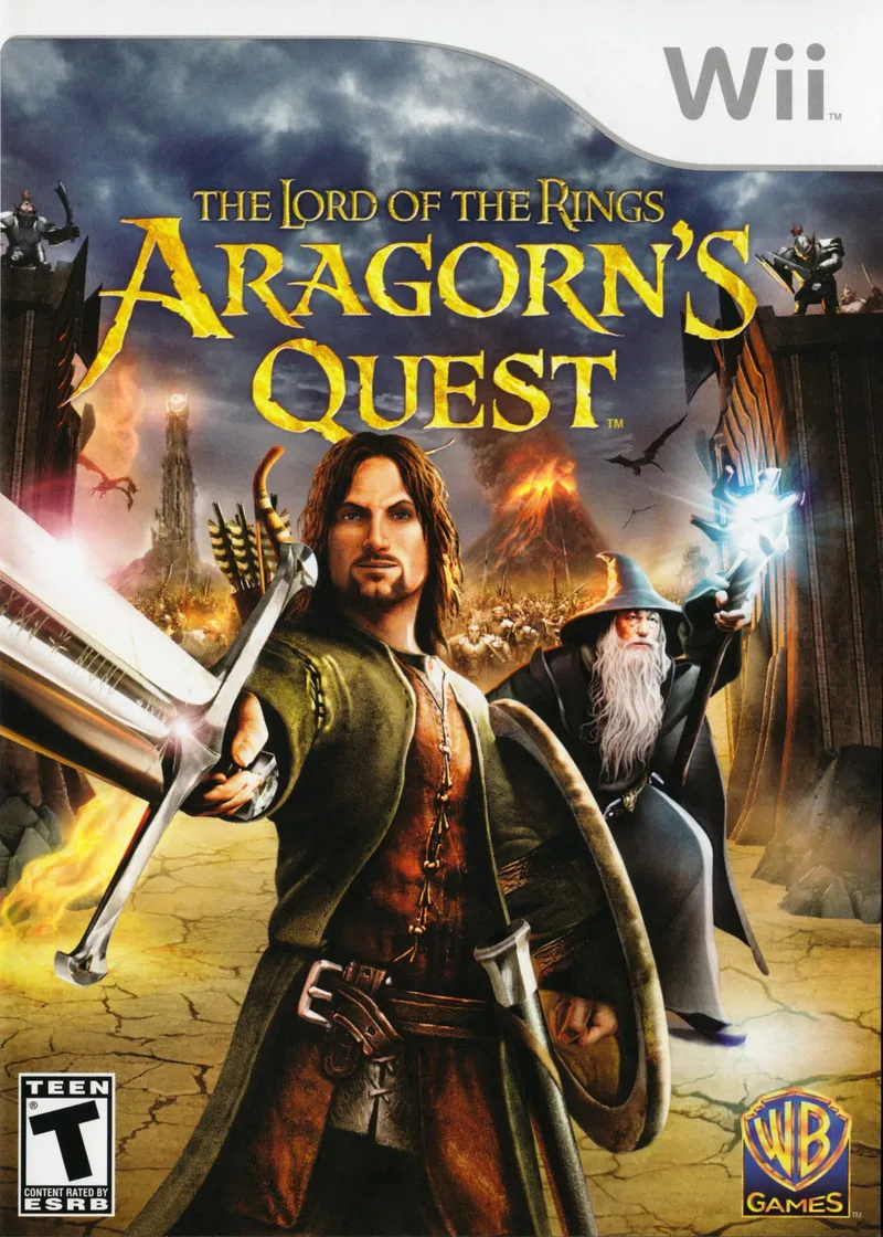 The Lord of the Rings: Aragorn's Quest box art