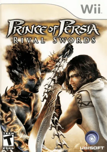 Prince of Persia: Rival Swords cover art for Nintendo Wii