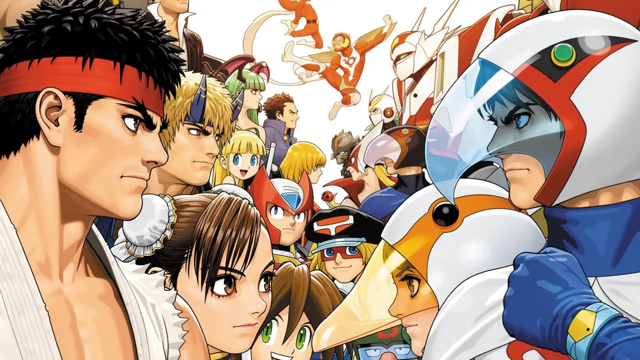 Backdrop artwork for Tatsunoko vs. Capcom: Ultimate All-Stars