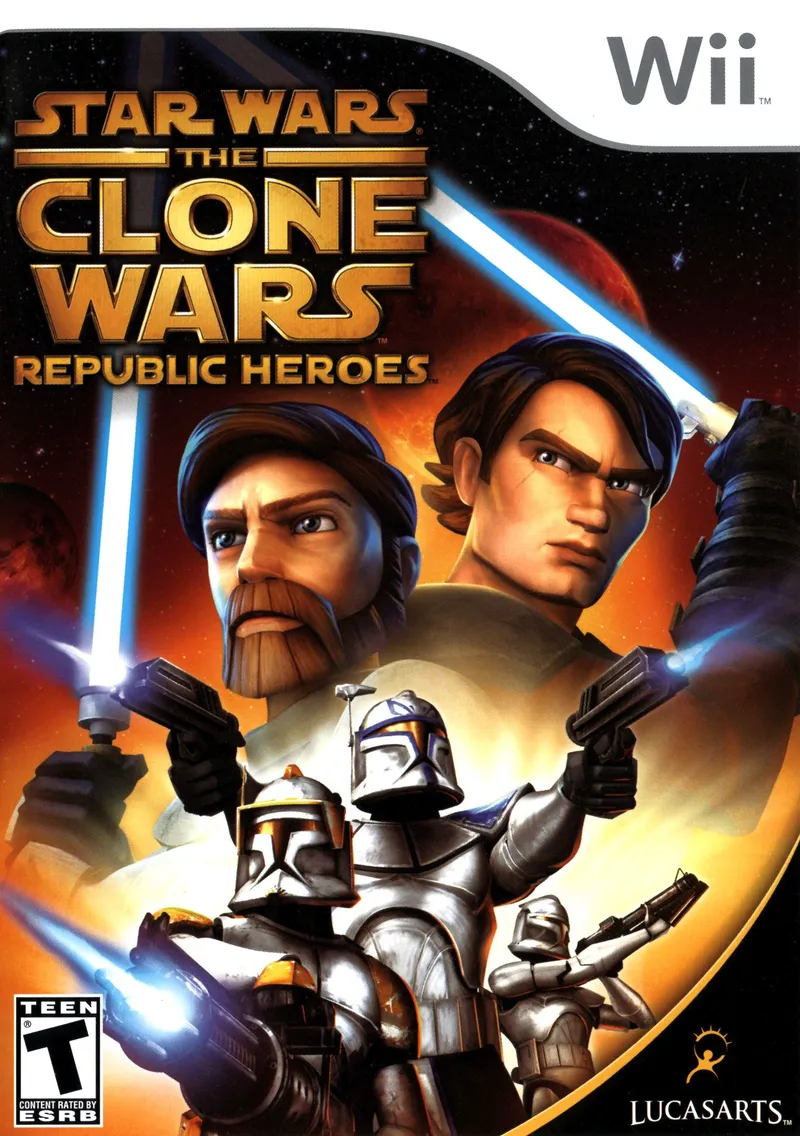 Star Wars: The Clone Wars: Republic Heroes box art