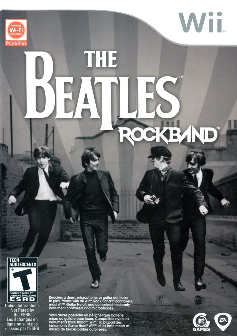 The Beatles: Rock Band box art