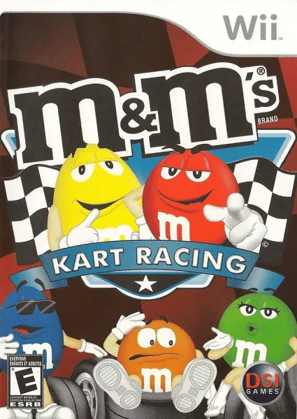 M&M's Kart Racing box art