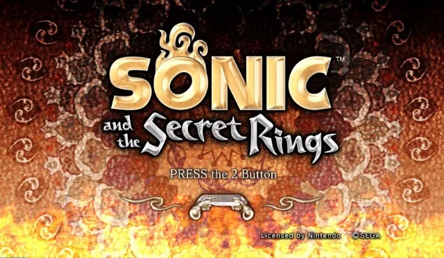 Sonic and the Secret Rings screenshot