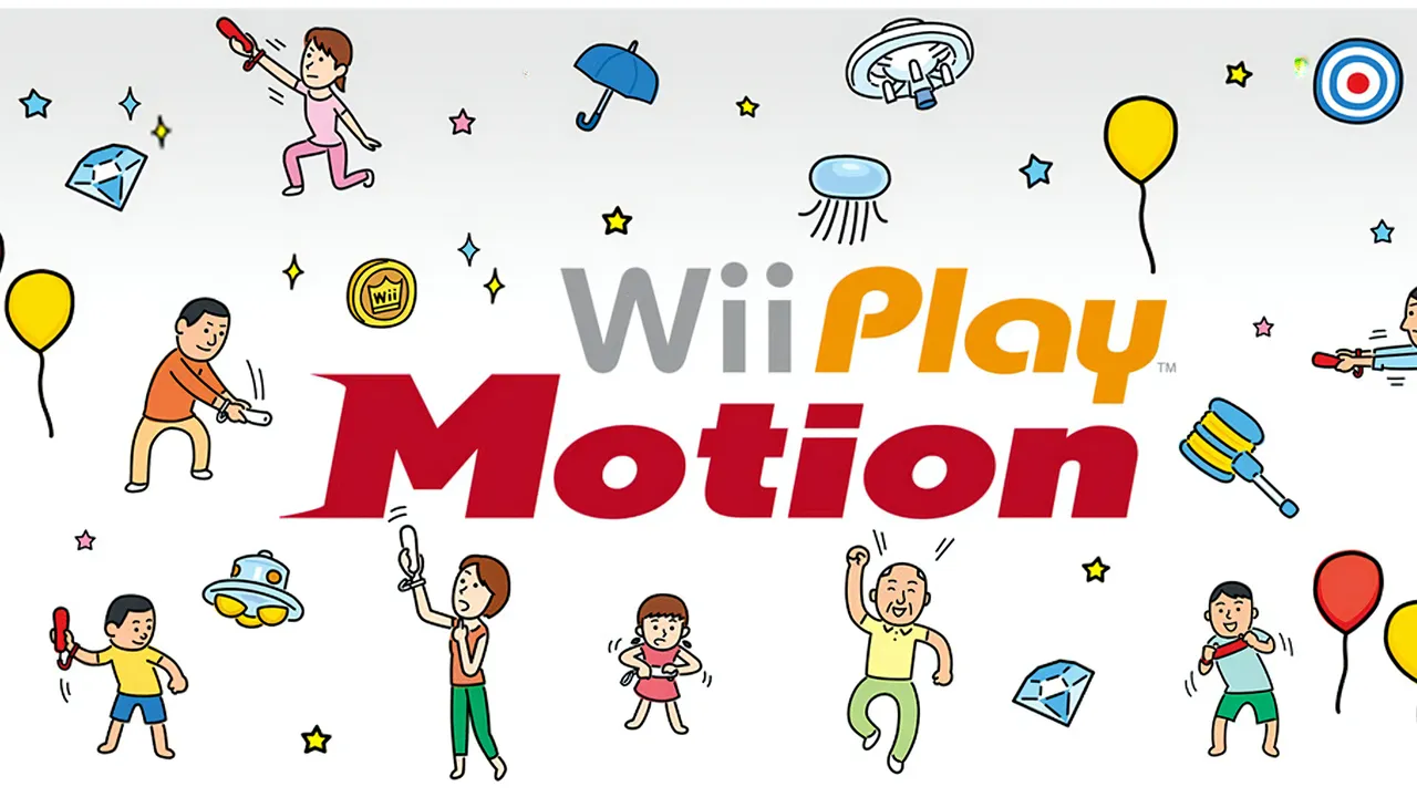 Backdrop artwork for Wii Play: Motion