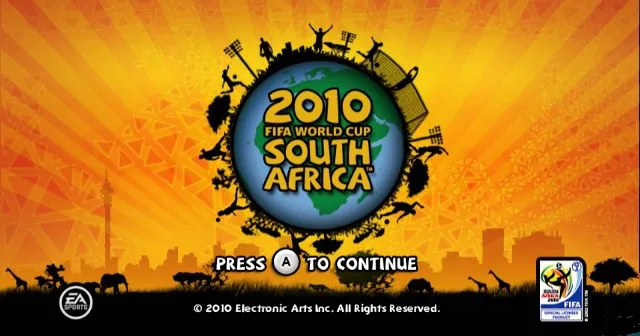 2010 FIFA World Cup South Africa screenshot