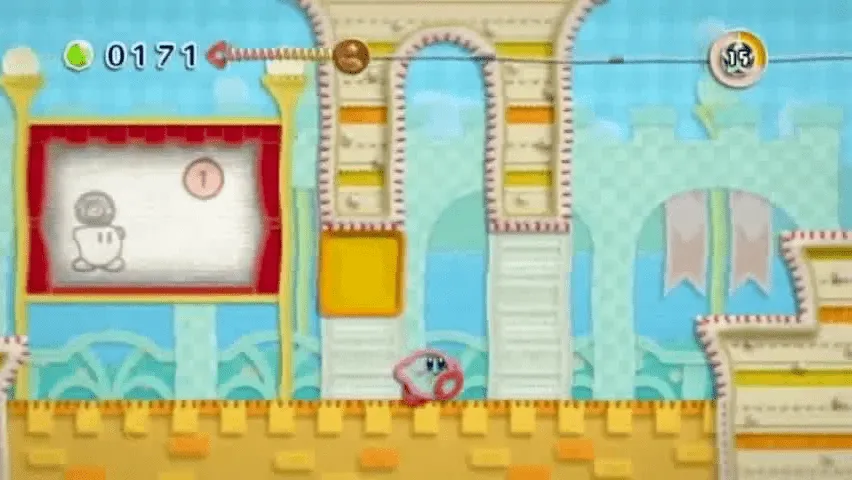 Kirby's Epic Yarn screenshot