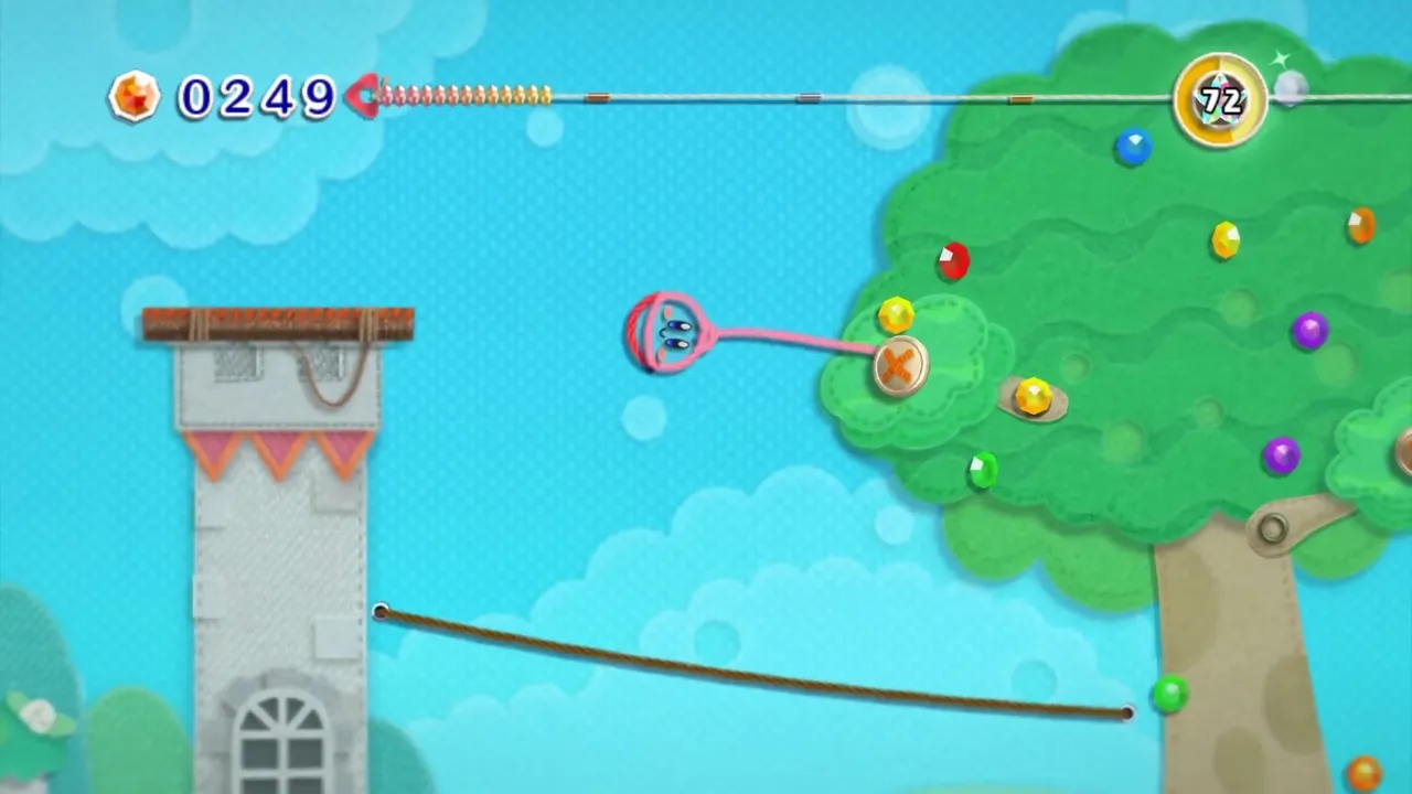 Kirby's Epic Yarn screenshot