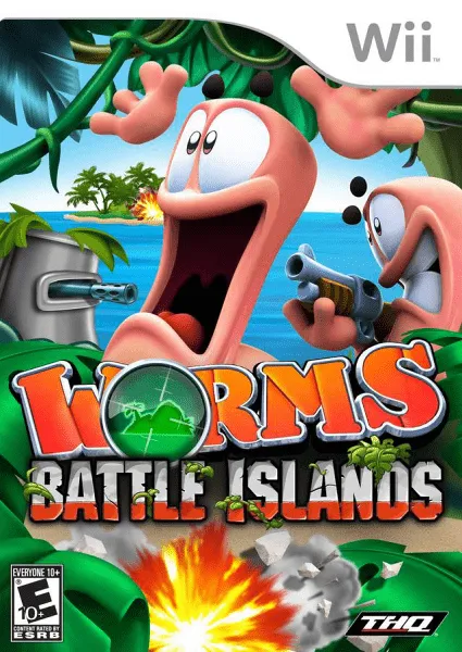 Worms: Battle Islands box art