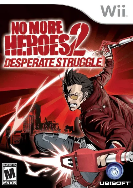No More Heroes 2: Desperate Struggle box art