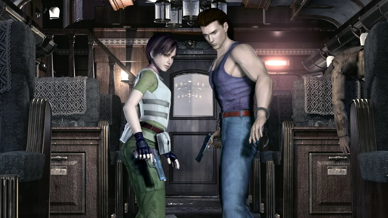 Backdrop artwork for Resident Evil Archives: Resident Evil Zero