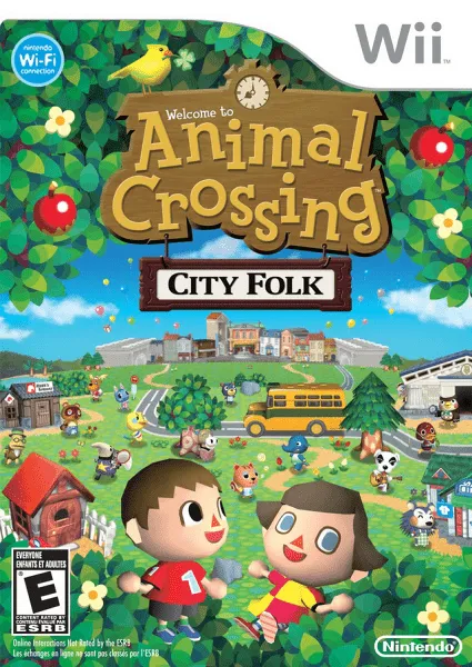 Animal Crossing: City Folk box art