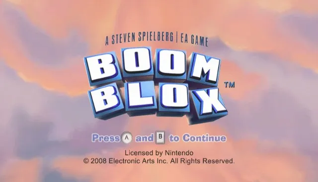 Boom Blox screenshot