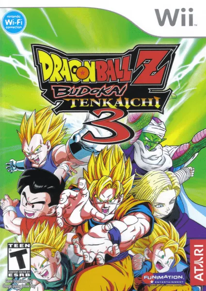 Dragon Ball Z: Budokai Tenkaichi 3 box art
