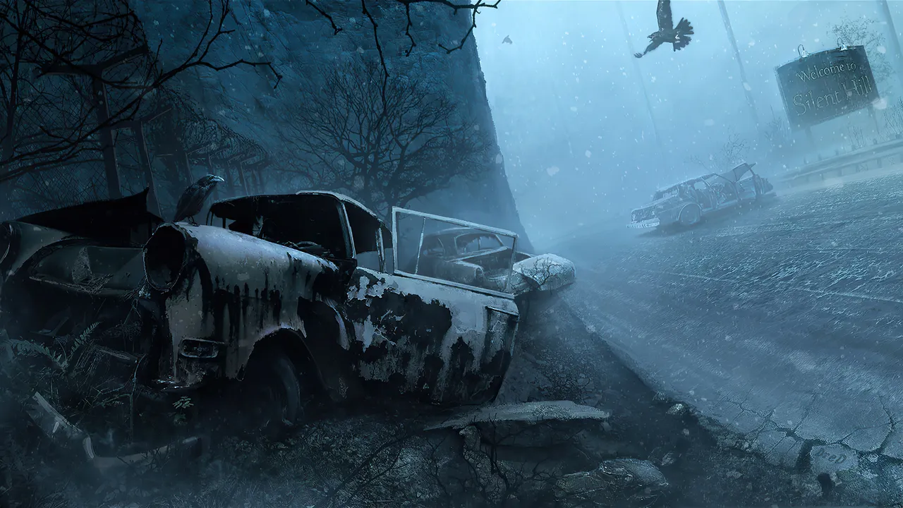 Backdrop artwork for Silent Hill: Shattered Memories