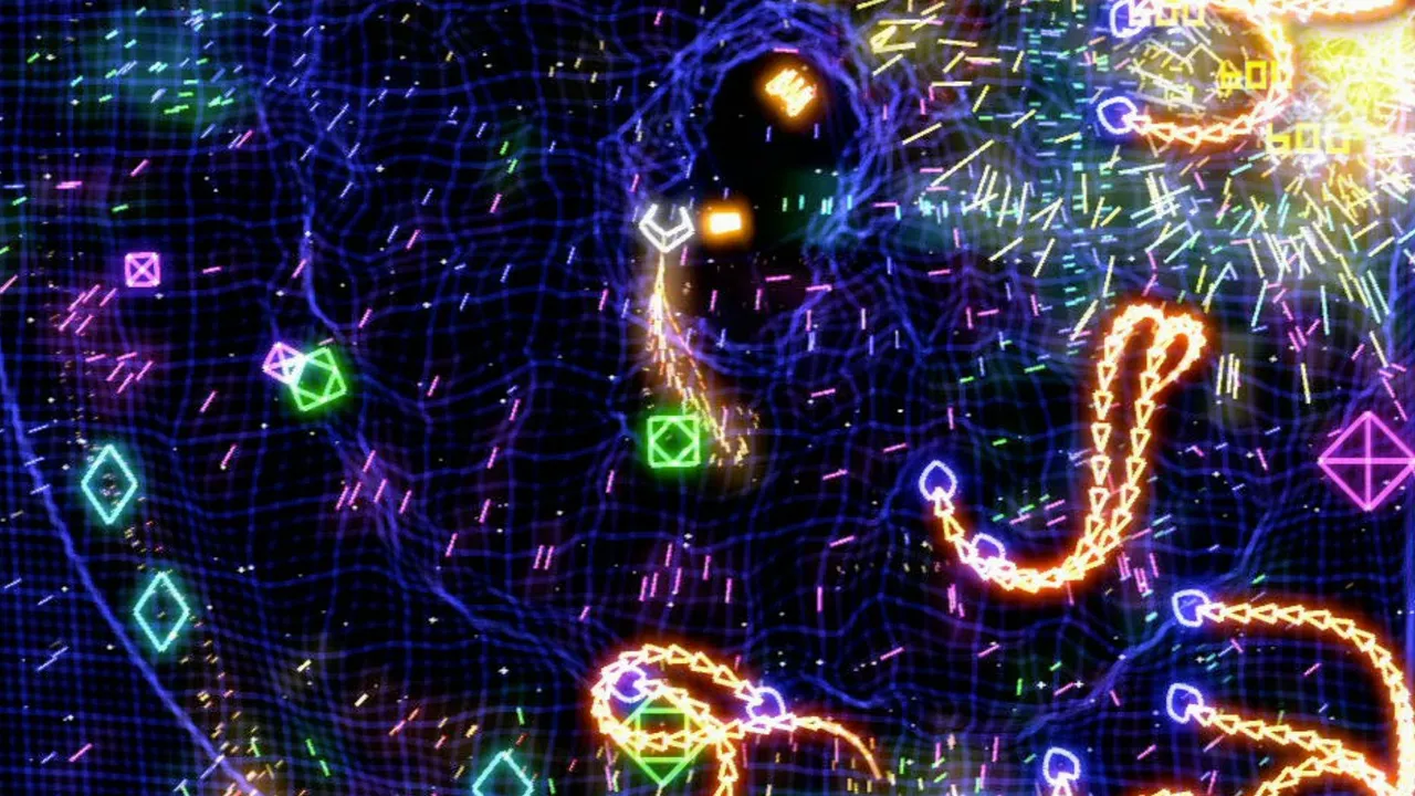Backdrop artwork for Geometry Wars: Galaxies