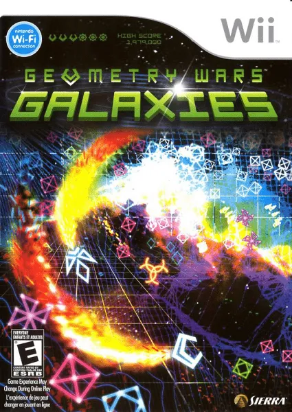 Geometry Wars: Galaxies box art