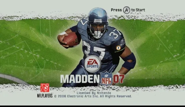 Madden NFL 07 screenshot