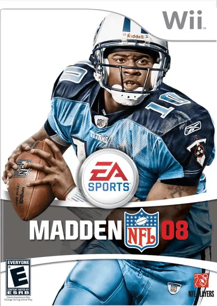 Madden NFL 08 box art