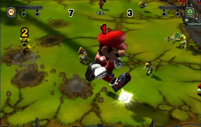 Mario Strikers Charged screenshot