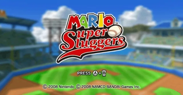 Mario Super Sluggers screenshot