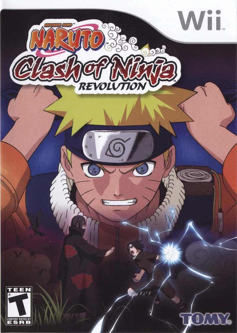 Naruto: Clash of Ninja Revolution box art