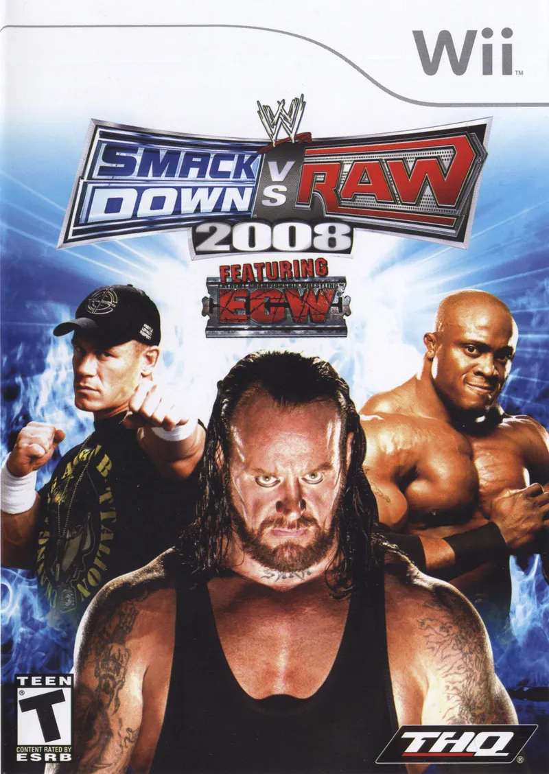 WWE SmackDown vs. Raw 2008 box art