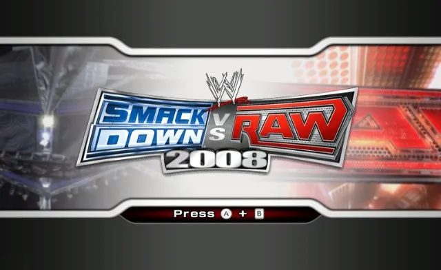 Backdrop artwork for WWE SmackDown vs. Raw 2008