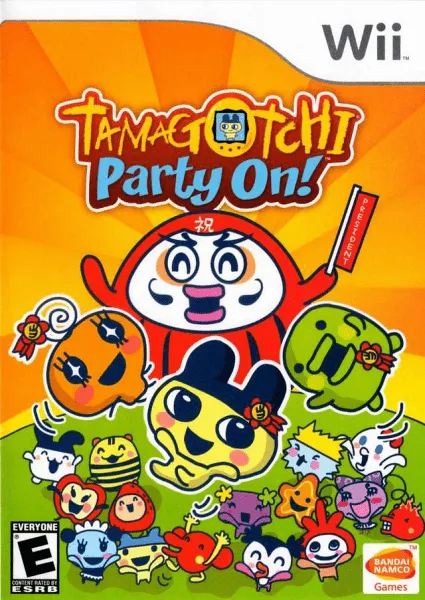 Backdrop artwork for Tamagotchi: Party On!