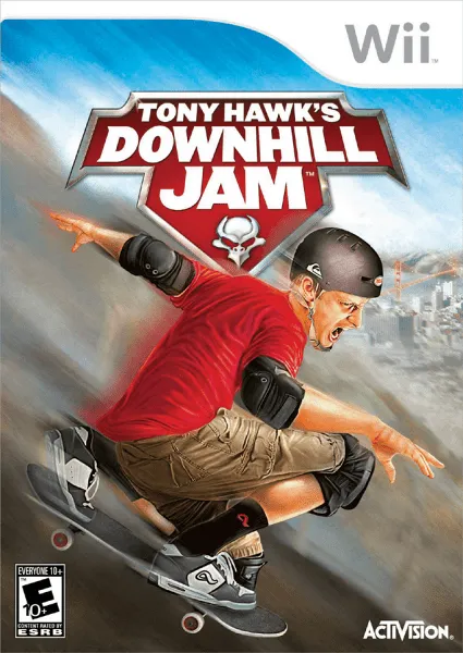 Tony Hawk's Downhill Jam box art
