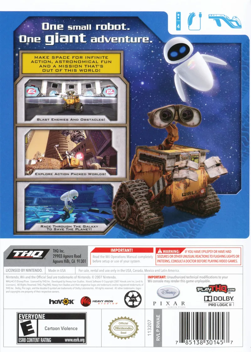 WALL-E box back