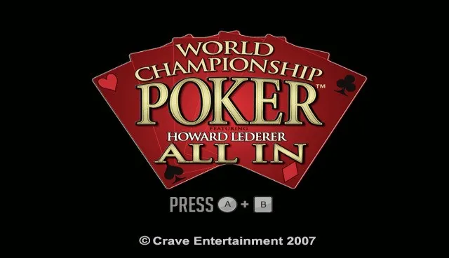 World Championship Poker: Featuring Howard Lederer screenshot