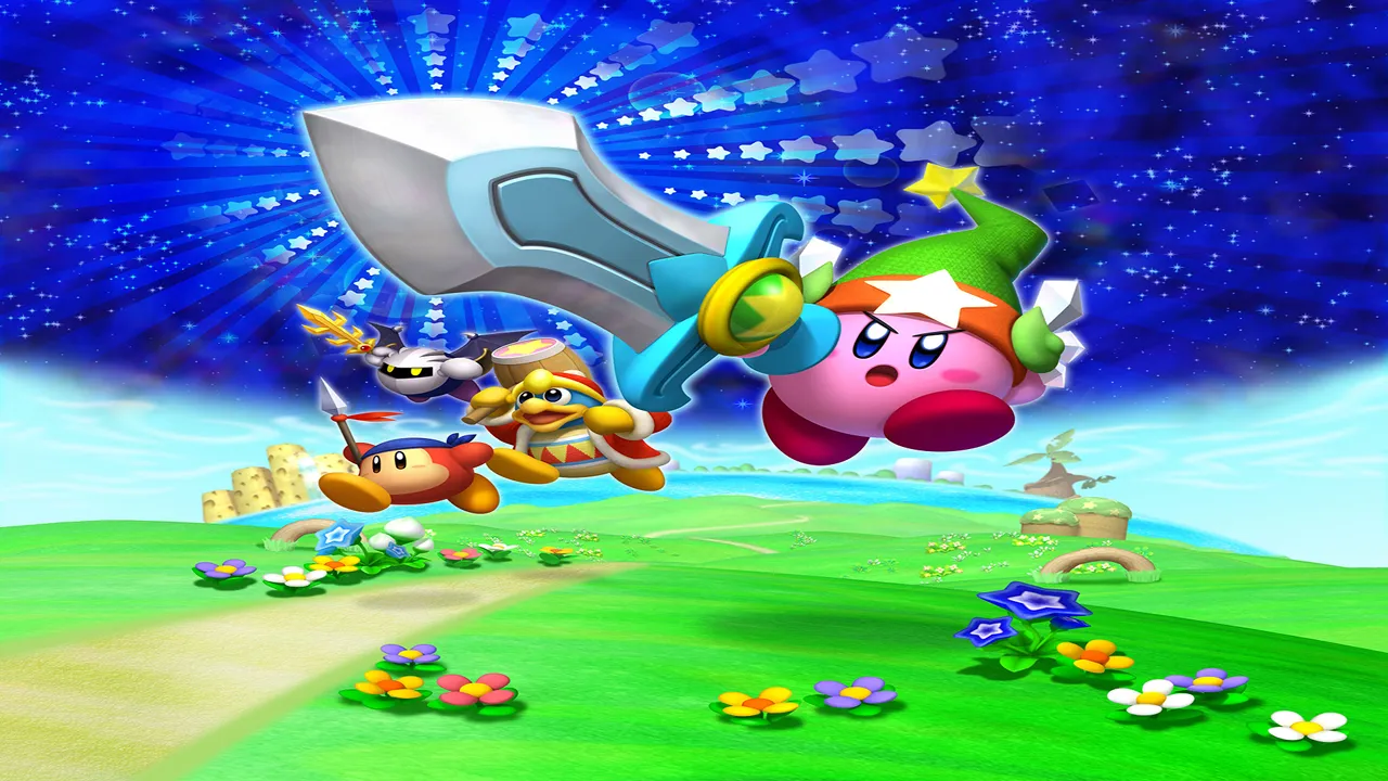 Backdrop artwork for Kirby's Return to Dream Land