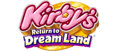 Kirby's Return to Dream Land logo
