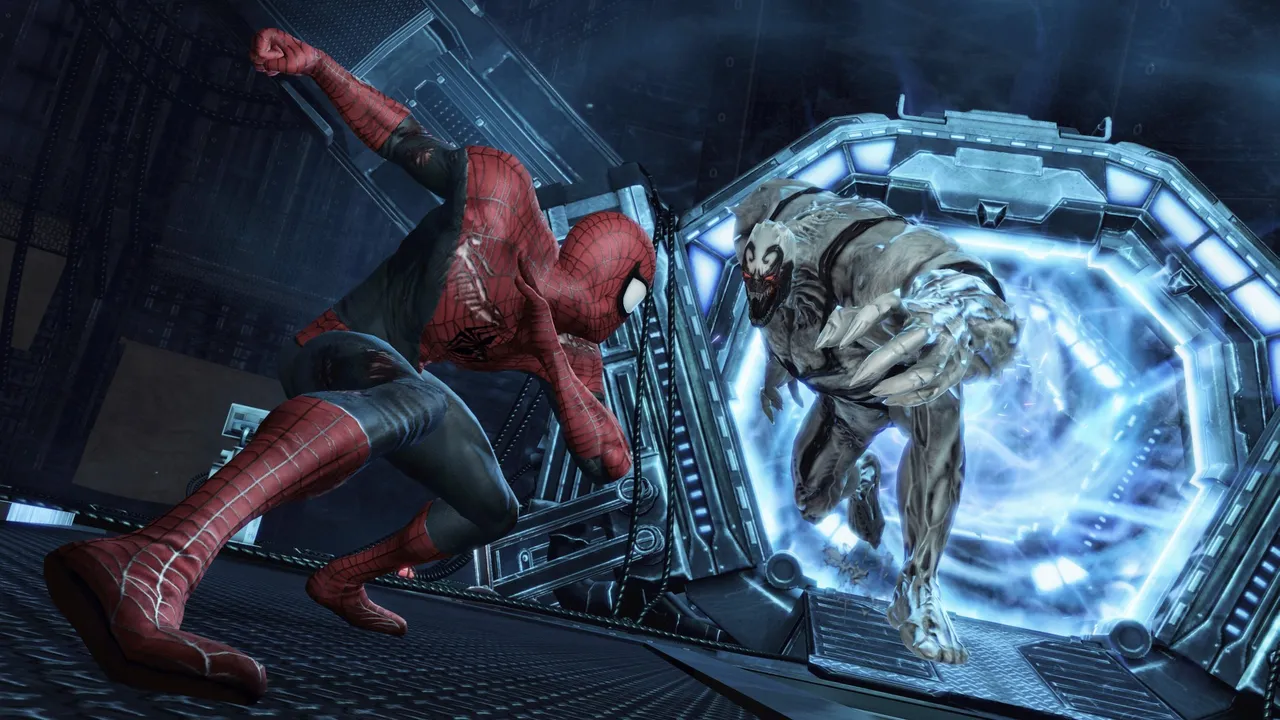 Backdrop artwork for Spider-Man: Edge of Time