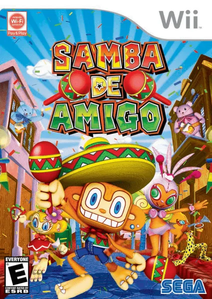 Samba de Amigo cover art for Nintendo Wii