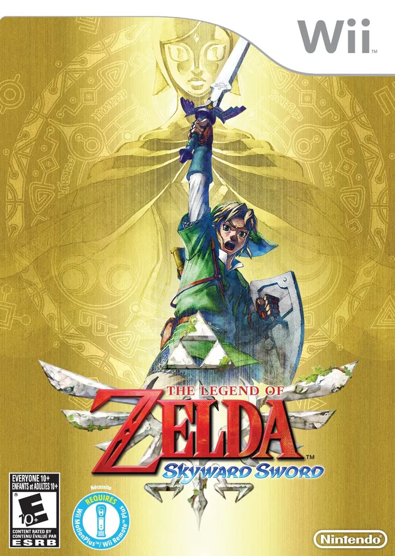 The Legend of Zelda: Skyward Sword box art