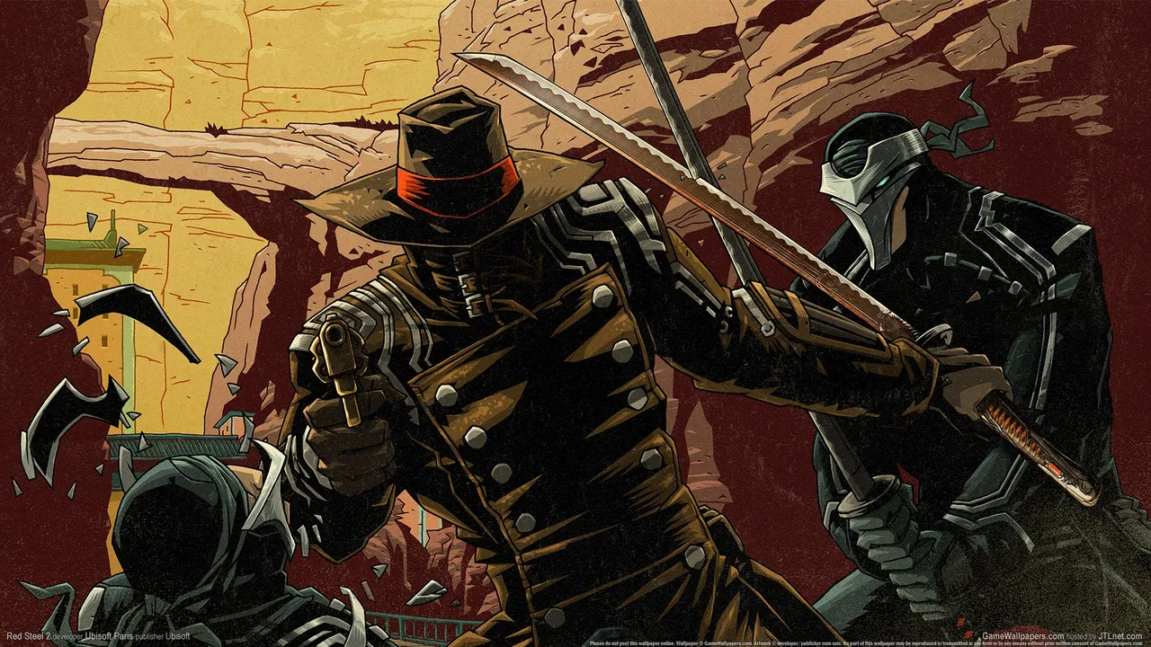Backdrop artwork for Red Steel 2