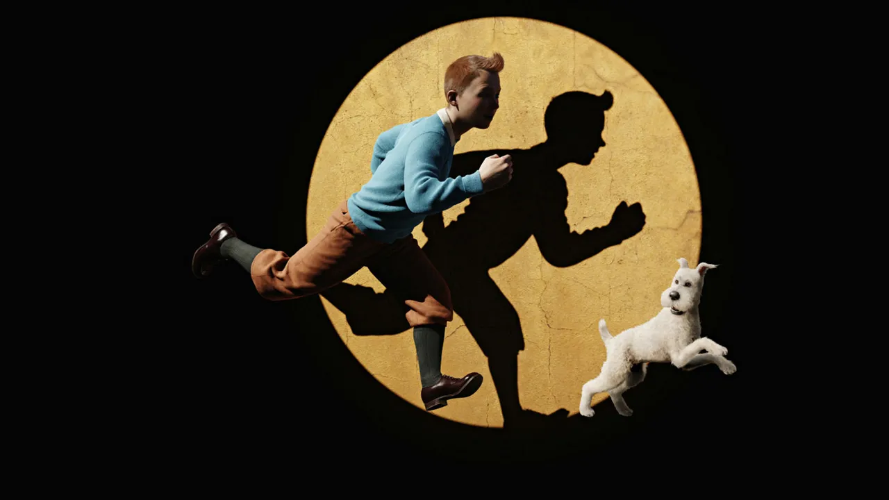 Backdrop artwork for The Adventures of Tintin: The Game