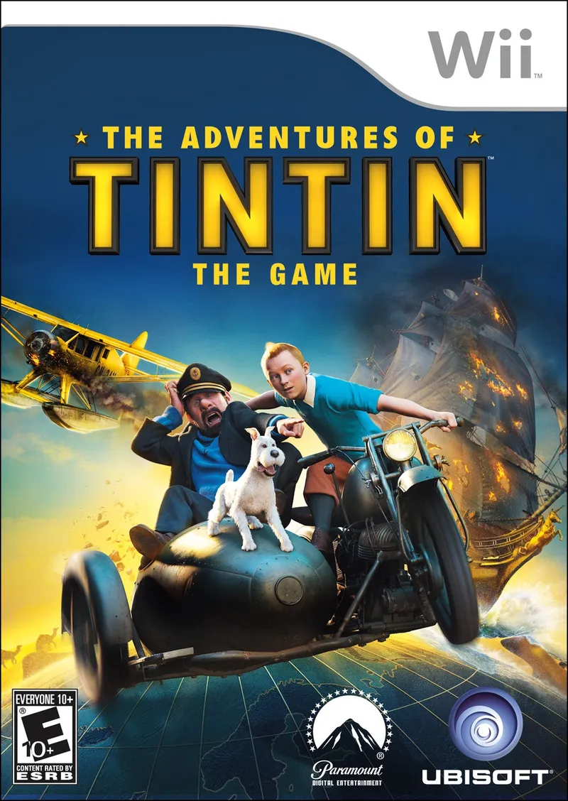 The Adventures of Tintin: The Game box art